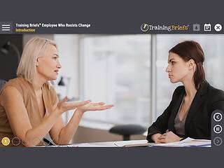 TrainingBriefs® Employee Who Resists Change