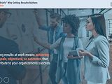 Training Briefs® Why Getting Results Matters
