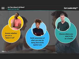 Got Leadership?® Are You a Know-It-All Boss?